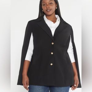 Isadora Cape Blazer sz 14